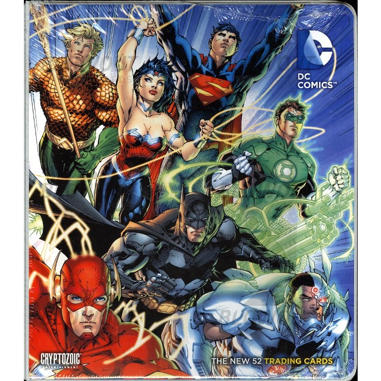 DC Comics The New 52 Trading Cards Binder Cryptozoic