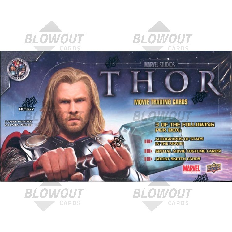 Thor Movie Trading Cards Box (Upper Deck Marvel)