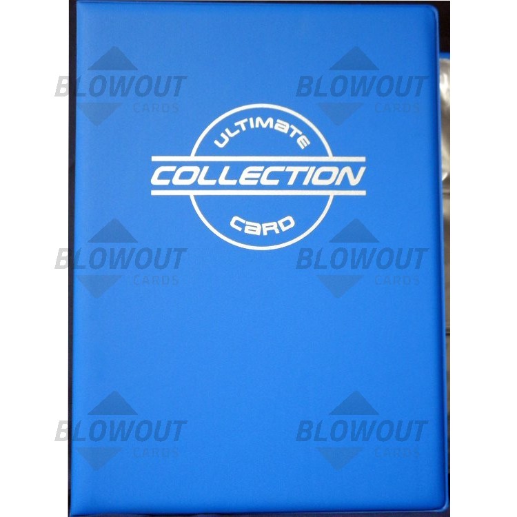 Sportstech Toploader Binder/Album w/30 Pages Blue