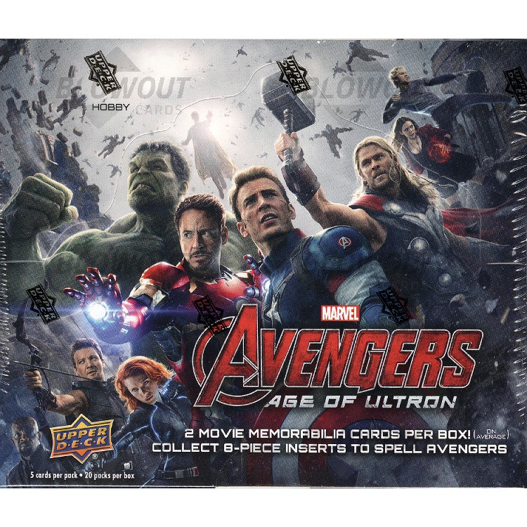 Marvel Avengers 2 Age of Ultron Trading Card Box (Upper Deck)