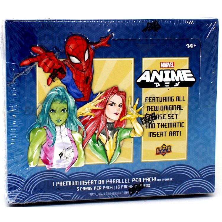Marvel Anime Trading Cards Hobby Box (Upper Deck 2020) | DA Card World-demhanvico.com.vn