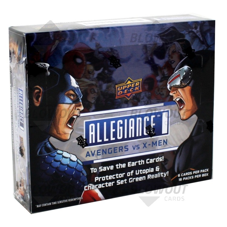 Marvel Allegiance Avengers vs. XMen Hobby Box (Upper Deck)