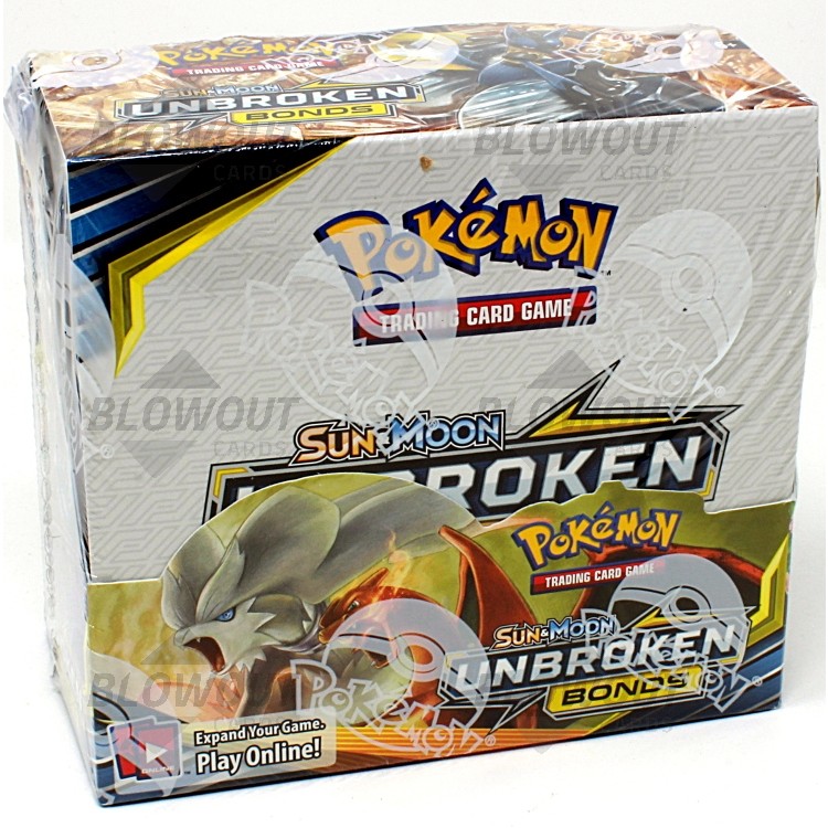 Pokemon Sun Moon Unbroken Bonds Booster Box