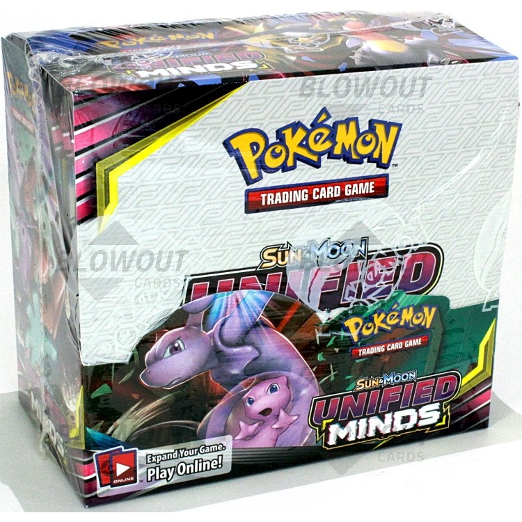 Pokemon TCG Sun & Moon Trading Card Game 36 Pack Booster Box Unified Minds 