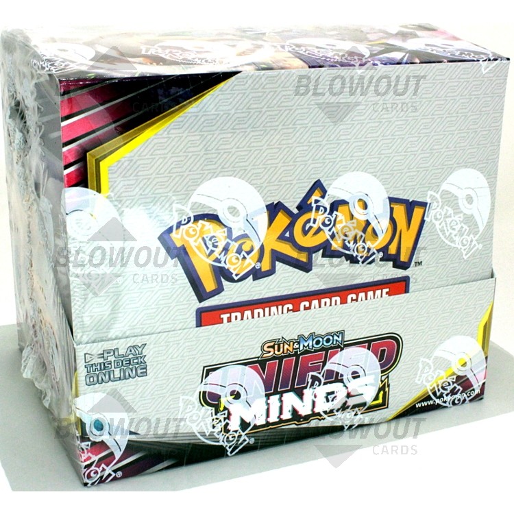 Pokemon Sun Moon Unified Minds Theme Deck Box