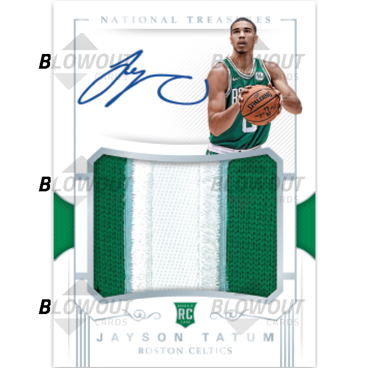 2017 18 Panini National Treasures Basketball Hobby 4 Box Case