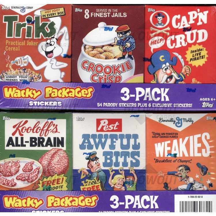 wacky packages cereal wacky packages cereal