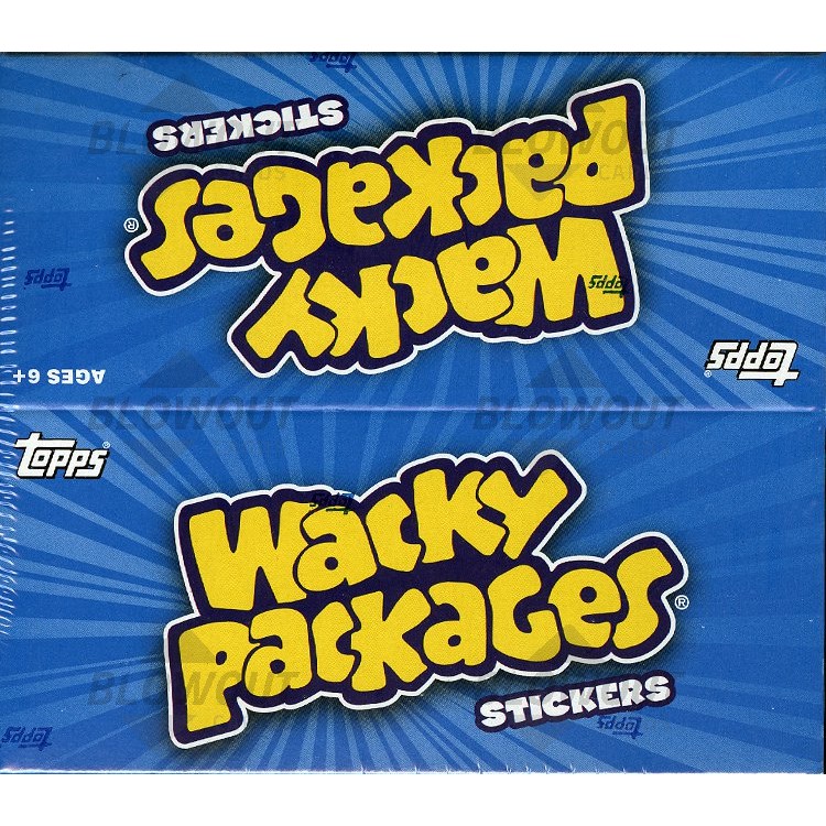 Details about   2011 Wacky Packages Series 8 Pack to the Future #1 You Too