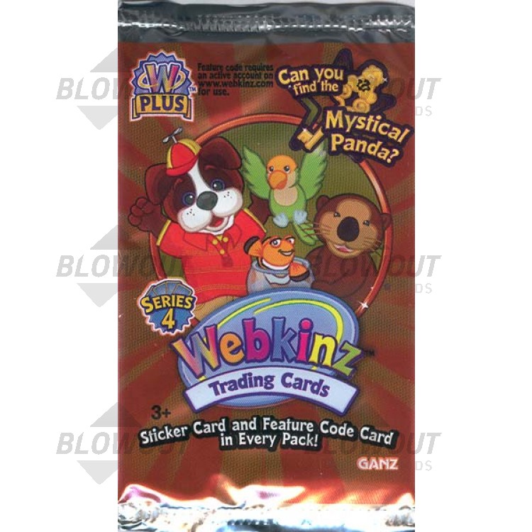 kinz Trading Cards Series 4 Pack (Ganz)