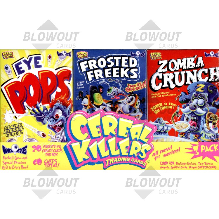 Wax Eye Cereal Killers Series 1 8 Box Case
