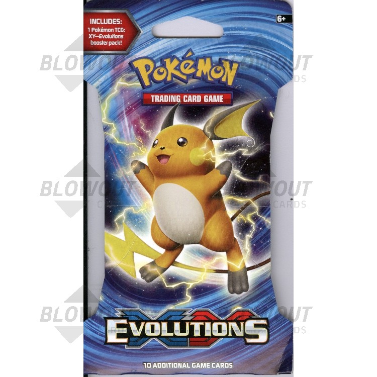 Pokemon XY Evolutions Blister Pack