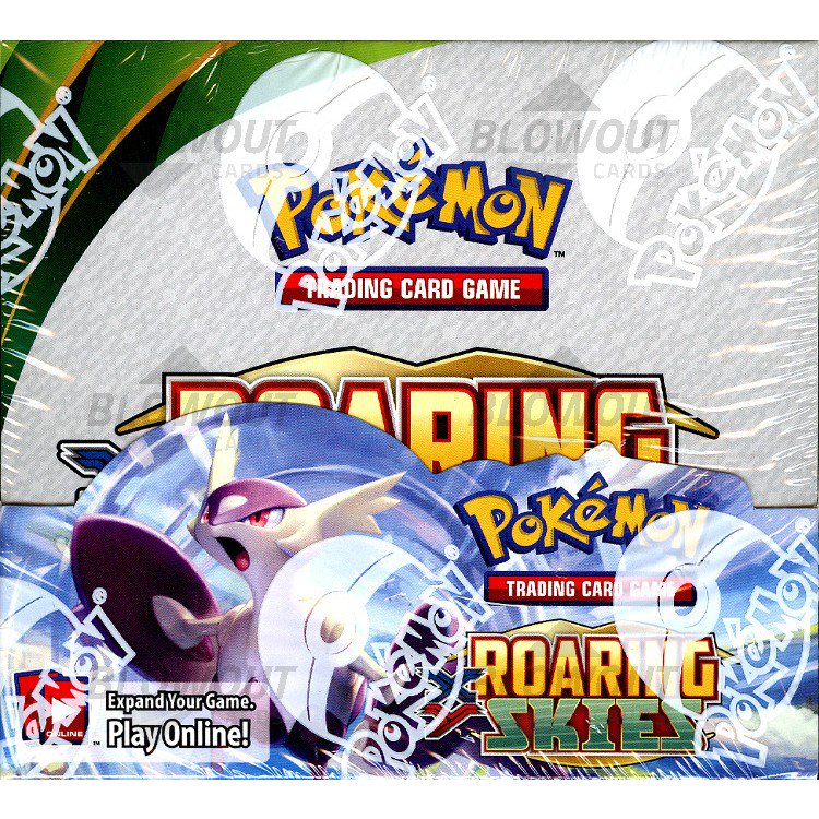 Pokémon NDPKXY6RSB X and Y Roaring Skies Booster Box Card Game for sale online 