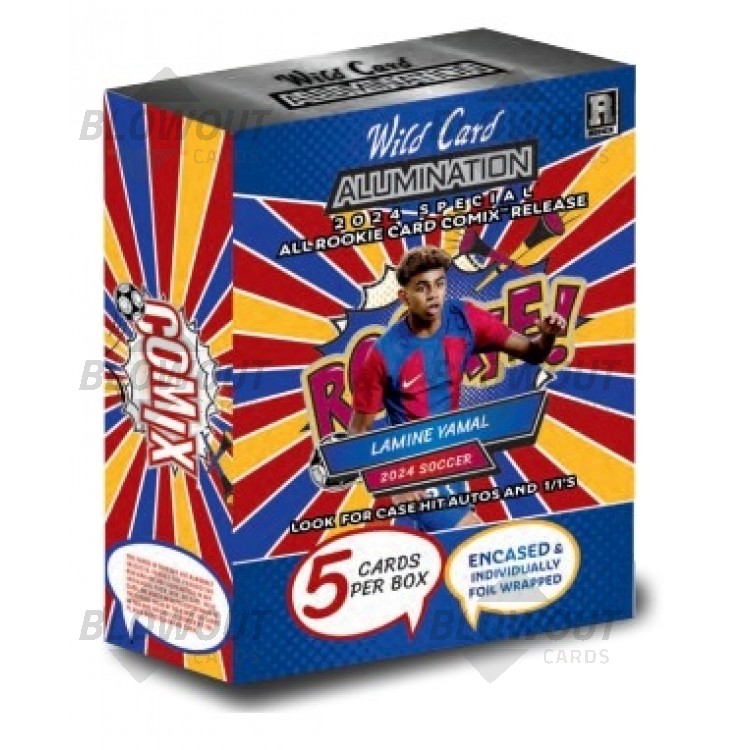 2024 Wild Card Alumination Lamine Yamal Rookie Comix Box