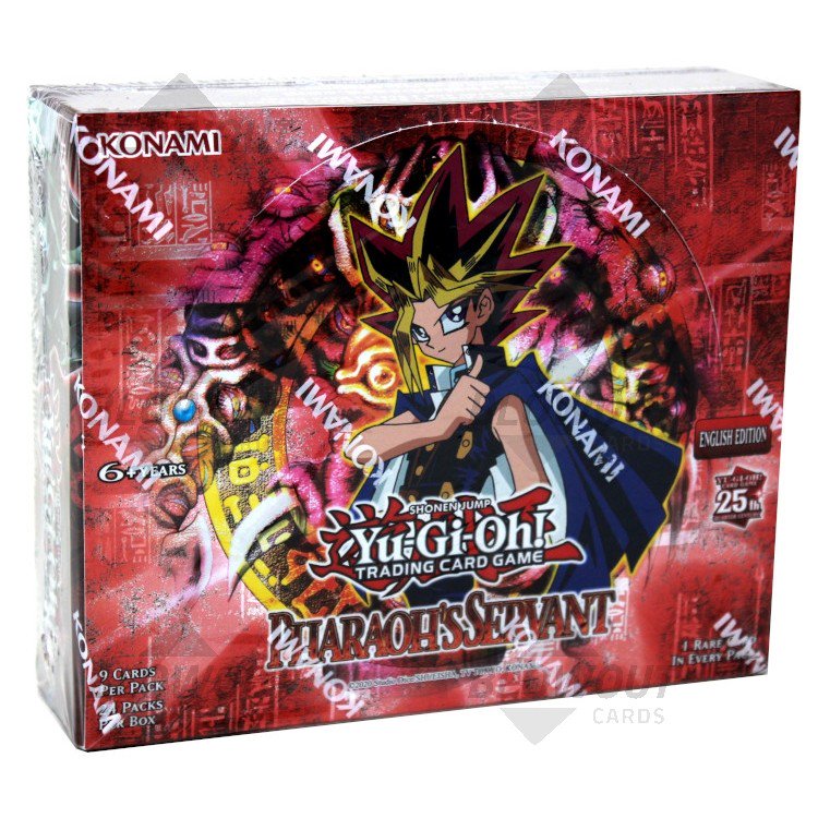 Yugioh Pharaoh's Servant 25th Anniversary Edition Booster 12 Box Case