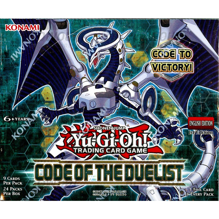 Yugioh Code of the Duelist 1st Edition Booster Box