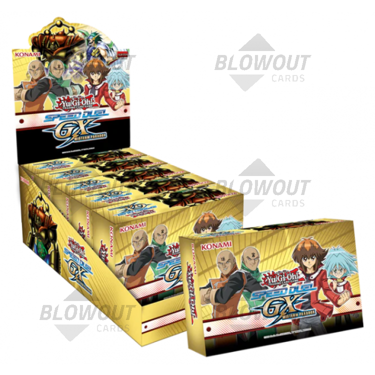 Yugioh Speed Duel GX: Midterm Paradox Display Box