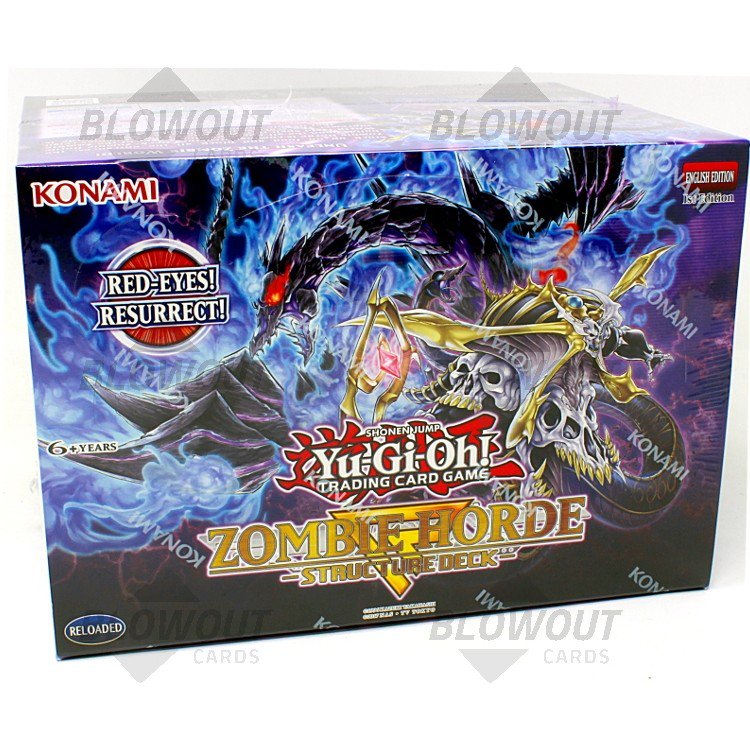 Yugioh Zombie Horde Structure Deck Box