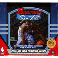 2003/04 Bowman Signature Basketball Hobby Box