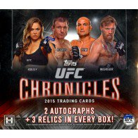 2015 Topps UFC Chronicles Hobby 6 Box Case
