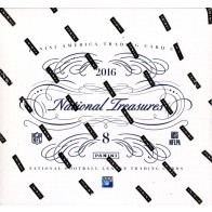 2018 Panini National Treasures Football Hobby 4 Box Case