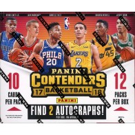 2017/18 Panini Contenders Basketball Hobby Box