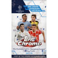 2017/18 Topps UEFA Champions League Chrome Soccer Box
