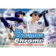 2017 Bowman Chrome Baseball HTA Choice 12 Box Case
