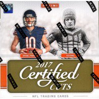 2017 Panini Donruss Certified Cuts Football Hobby Box