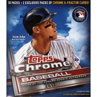 2017 Topps Chrome Baseball Mega 16 Box Case