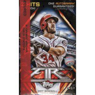 2017 Topps Fire Baseball Collector 12 Box Case