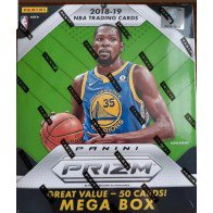 2018/19 Panini Prizm Basketball 50 Card Mega Box