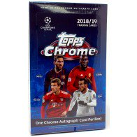 2018/19 Topps UEFA Champions League Chrome Soccer Hobby 12 Box Case