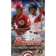 2018 Bowman Baseball Hobby 12 Box Case