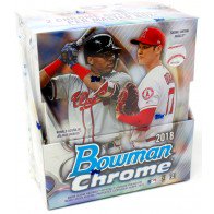 2018 Bowman Chrome Baseball Hobby 12 Box Case
