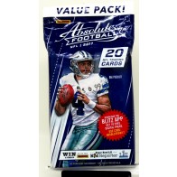 2017 Panini Absolute Football Fat Pack