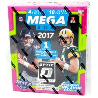 2017 Panini Donruss Optic Football Mega 20 Box Case