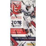 2018 Panini Elite Draft Football Hobby Box
