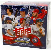 2018 Topps Holiday Box Baseball - 16 Box Case