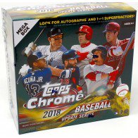 2018 Topps Chrome Update Baseball Mega Box