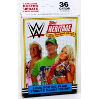 2018 Topps WWE Heritage Wrestling Hanger Pack 12 Box Lot