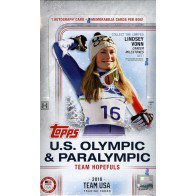 2018 Topps US Olympics & Paralympic Hopefuls Hobby 12 Box Case
