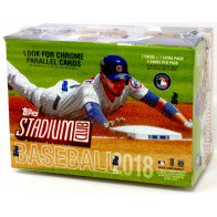 2018 Topps Stadium Club Baseball Blaster Box