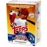 2018 Topps Update Series Baseball Blaster 20 Box Lot