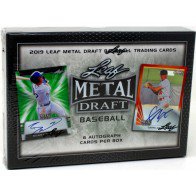 2019 Leaf Metal Draft Baseball Hobby 12 Box Case
