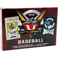 2019 Leaf Valiant Baseball Hobby 12 Box Case