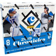 2019 Panini Chronicles Baseball 1st Off The Line Hobby Box