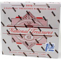 2019 Panini National Treasures Baseball 1st Off The Line Hobby Box