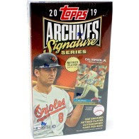 2019 Topps Archives Signature Series Retired Player Ed Baseball 20 Box Case