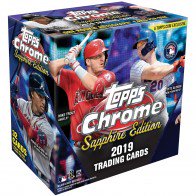 2019 Topps Chrome Baseball Sapphire Edition 40 Box Case