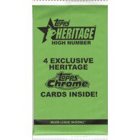 2019 Topps Heritage High Number Chrome Baseball Pack